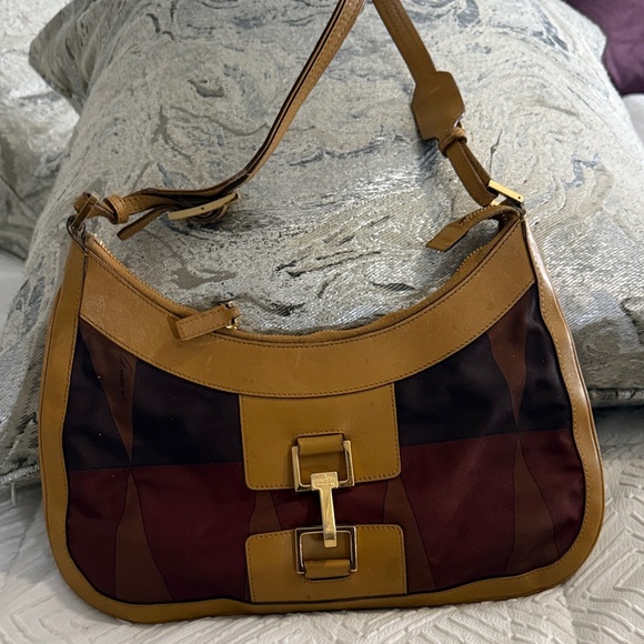 Gucci Tan and Brown Shoulder Bag - Picture 1 of 1